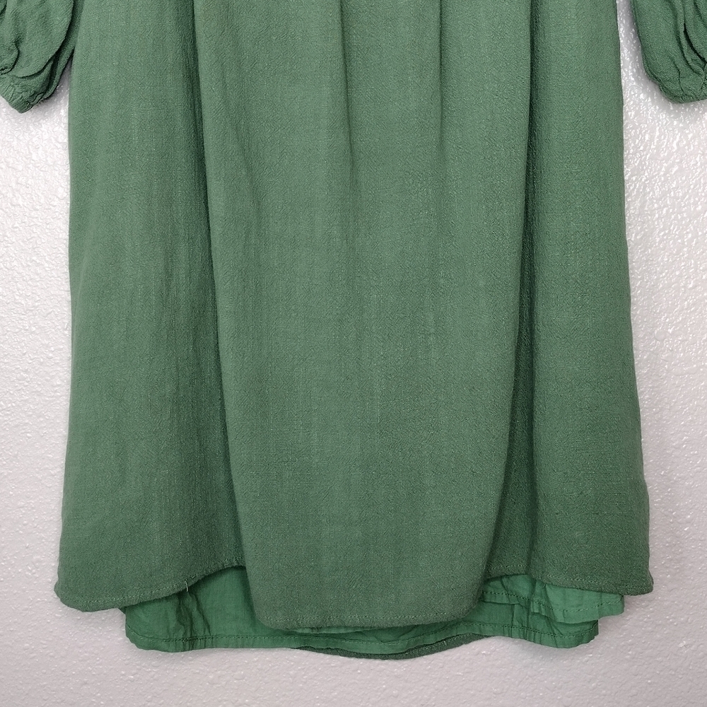 NWT Lulus Linen Blend Mini Dress - Picture 6 of 12